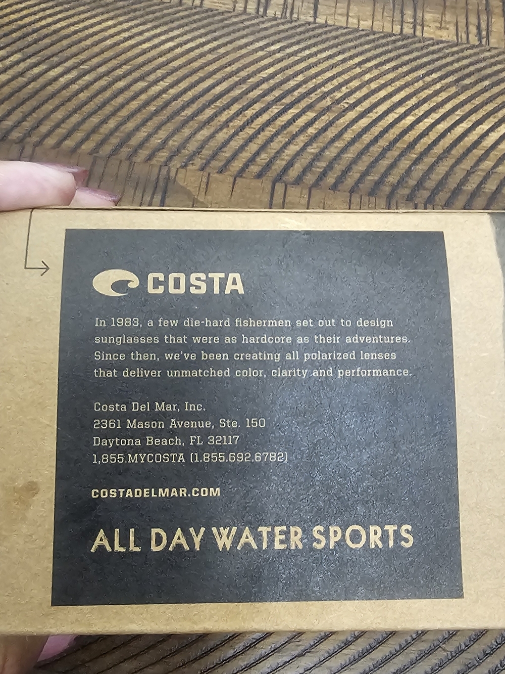 Costa Del Mar Rinconcito Sunglasses Matte Gray Blue Mirror 580G Glass RIC 08 Box - Picture 7 of 10